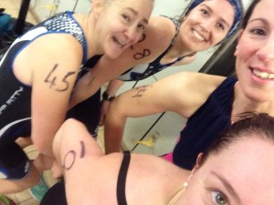 Tuff girls (Nicole, Catharine, Becky, Cathy) post Frostbite