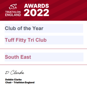 Triathlon England Club of the Year 2022 South East