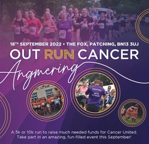 Outrun Cancer Angmering 2022